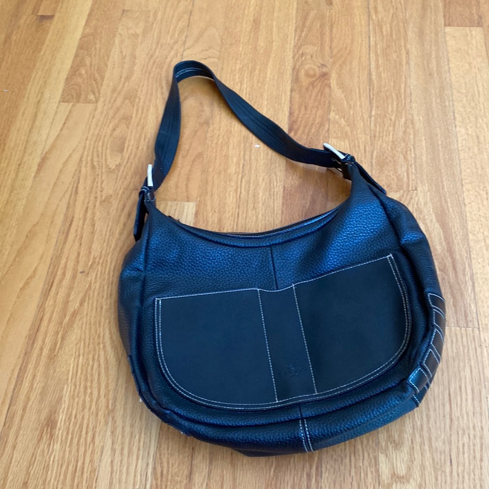 Woman's Black Bevars Paris Handbag